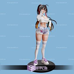 Moran Off Duty Queen Nikke 3D Printer Files