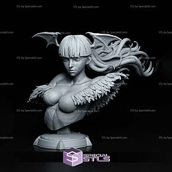 Morrigan Darkstalkers Bust 115mm 3D Printer Files