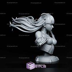 Morrigan Darkstalkers Bust 115mm 3D Printer Files