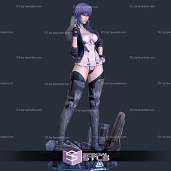 Motoko Kusanagi Sexy Outfit 3D Printer Files
