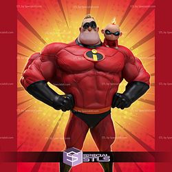 Mr Incredible and His son 3D Printer Files