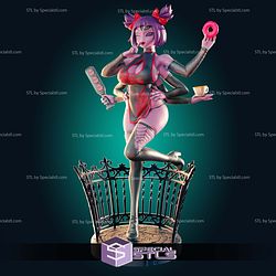 Muffet Thin And Curvy Spider Girl 3D Printer Files