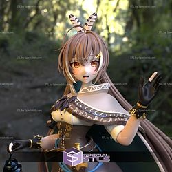 Nanashi Mumei Virtual YouTuber 3D Printer Files
