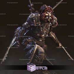 Naojiri The Steampunk Samurai 3D Printer Files