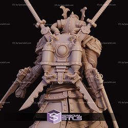 Naojiri The Steampunk Samurai 3D Printer Files
