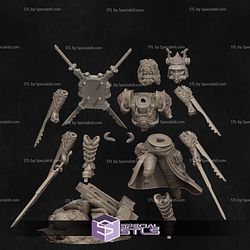 Naojiri The Steampunk Samurai 3D Printer Files