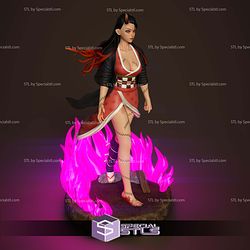 Nezuko in Flame 3D Printer Files