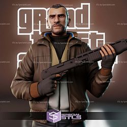 Niko Bellic GTA 4 3D Printer Files
