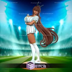Noir Nikke Baseball Cheerleader 3D Printer Files