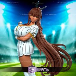 Noir Nikke Baseball Cheerleader 3D Printer Files