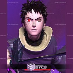Obito Battle Bust 3D Printer Files