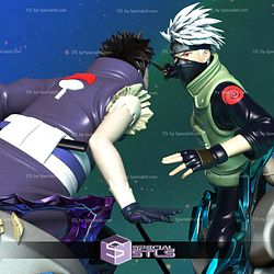 Obito vs Kakashi Battle 3D Printer Files