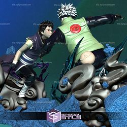 Obito vs Kakashi Battle 3D Printer Files