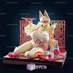 Okami Amaterasu Thick Furry 3D Printer Files