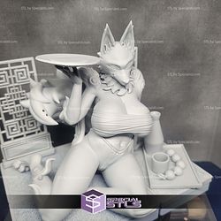 Okami Amaterasu Thick Furry 3D Printer Files