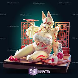 Okami Amaterasu Thick Furry 3D Printer Files