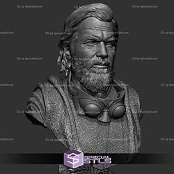 Old Ben Kenobi Portrait Bust 3D Printer Files