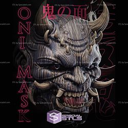 Oni Mask 3D Printer Files