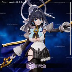 Ouro Kronii Hololive EN 3D Printer Files