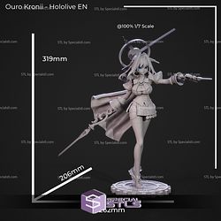 Ouro Kronii Hololive EN 3D Printer Files