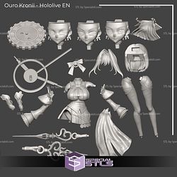 Ouro Kronii Hololive EN 3D Printer Files