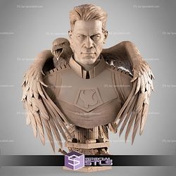 Peacemaker Eagle Portrait Bust 3D Printer Files
