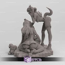Peach Bowsete Booete and Chompete 3D Printer Files