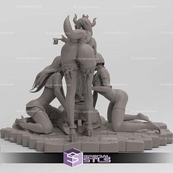 Peach Bowsete Booete and Chompete 3D Printer Files