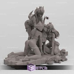 Peach Bowsete Booete and Chompete 3D Printer Files