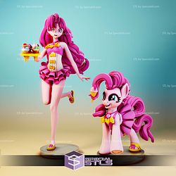 Pink Beach Sand Set My Little Pony 3D Printer Files