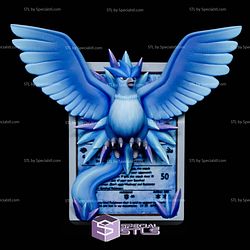Pokemon 3D Card Collection Articuno STL