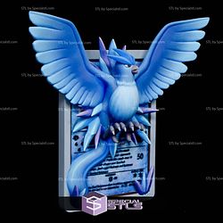 Pokemon 3D Card Collection Articuno STL