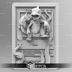 Pokemon 3D Card Collection Charmeleon STL