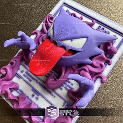Pokemon 3D Card Collection Haunter STL