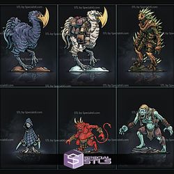 December 2021 Printable Heroes Miniature