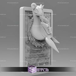 Pokemon 3D Card Collection Lapras STL