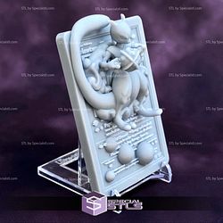 Pokemon 3D Card Collection Mewtwo STL