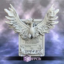 Pokemon 3D Card Collection Moltres STL