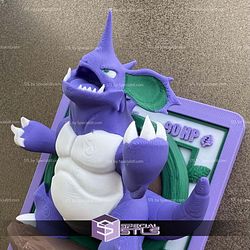 Pokemon 3D Card Collection Nidoking STL