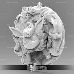 Pokemon Magnet Wall Decord Flareon STL