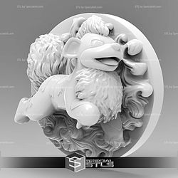 Pokemon Magnet Wall Decord Growlithe STL