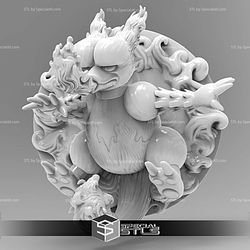 Pokemon Magnet Wall Decord Magmar STL