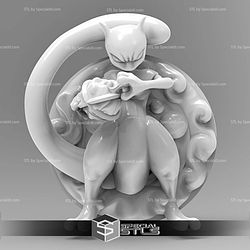 Pokemon Magnet Wall Decord Mewtwo STL
