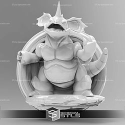 Pokemon Magnet Wall Decord Nidoking STL
