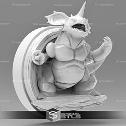 Pokemon Magnet Wall Decord Nidoking STL