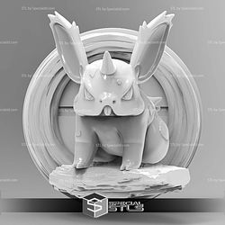 Pokemon Magnet Wall Decord Nidoran STL