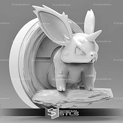 Pokemon Magnet Wall Decord Nidoran STL