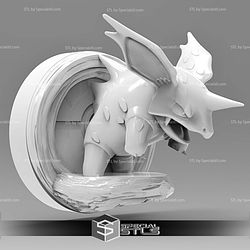 Pokemon Magnet Wall Decord Nidorino STL