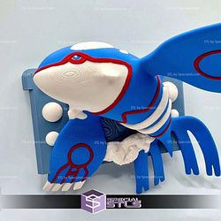 Pokemon Sapphire Gameboy Advance Cartridge Kyogre STL