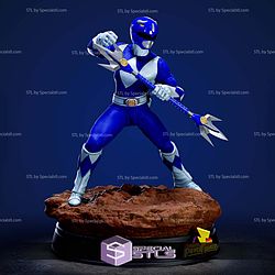 Power Rangers Blue Mighty Morphin V2 3D Printer Files